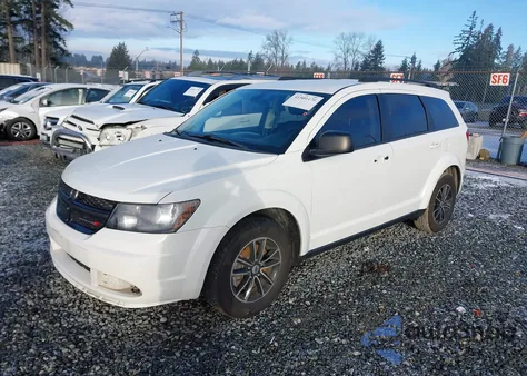 2018 Dodge Journey Se z USA, uszkodzony, nr VIN 3C4PDCAB1JT474032